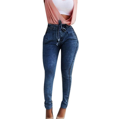 High Waist Skinny Jeans For Women