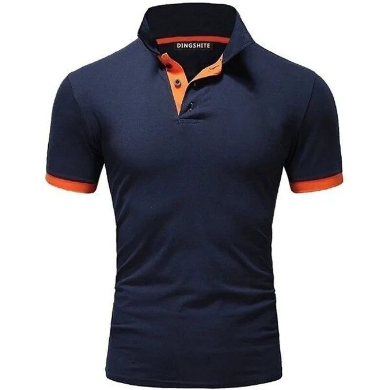 Mens Casual Cotton Polo Shirt