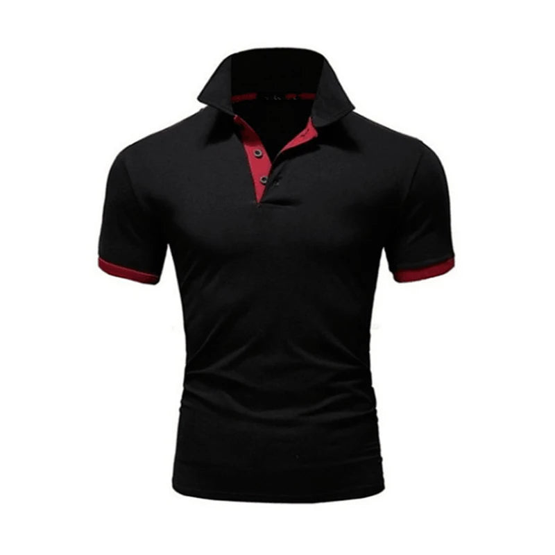 Mens Summer Polo Shirt Stylish & Comfy