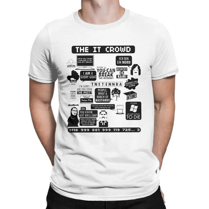 Different Angles of The IT Crowd Quotes Men's T-Shirt