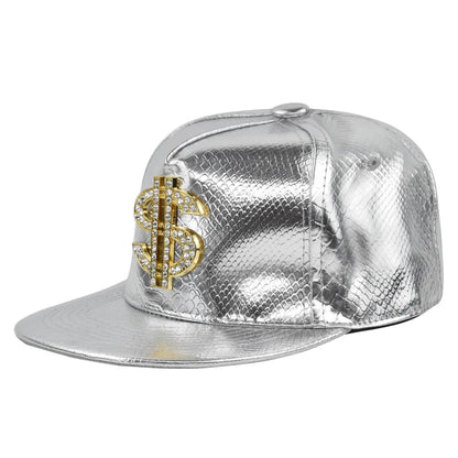 Hip Hop Jesus Cross Cap With Bling