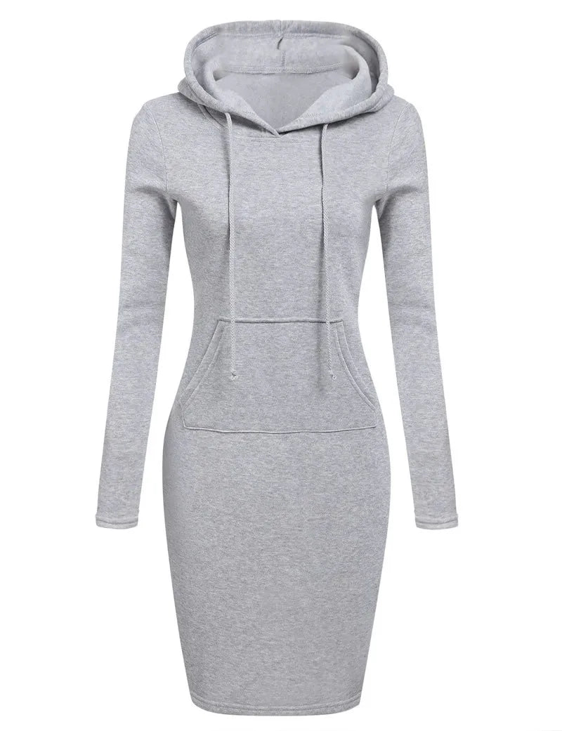 Hooded Dress For Women Autumn Collection