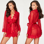 Lingerie Babydoll with Lace Trim