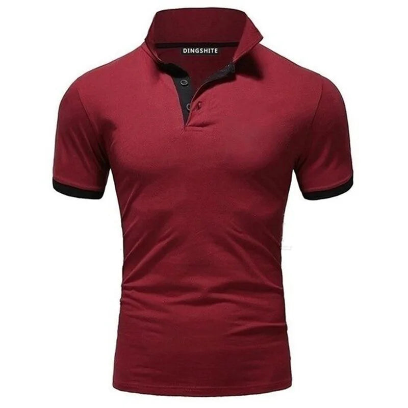 Mens Casual Cotton Polo Shirt