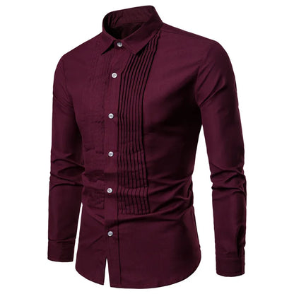 Mens Designer Wedding Shirt Stylish Fit