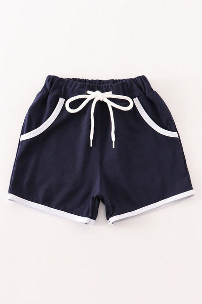 Adorable Navy Boy Shorts For Your Little Trendsetter! - LuckeLadybug LLC