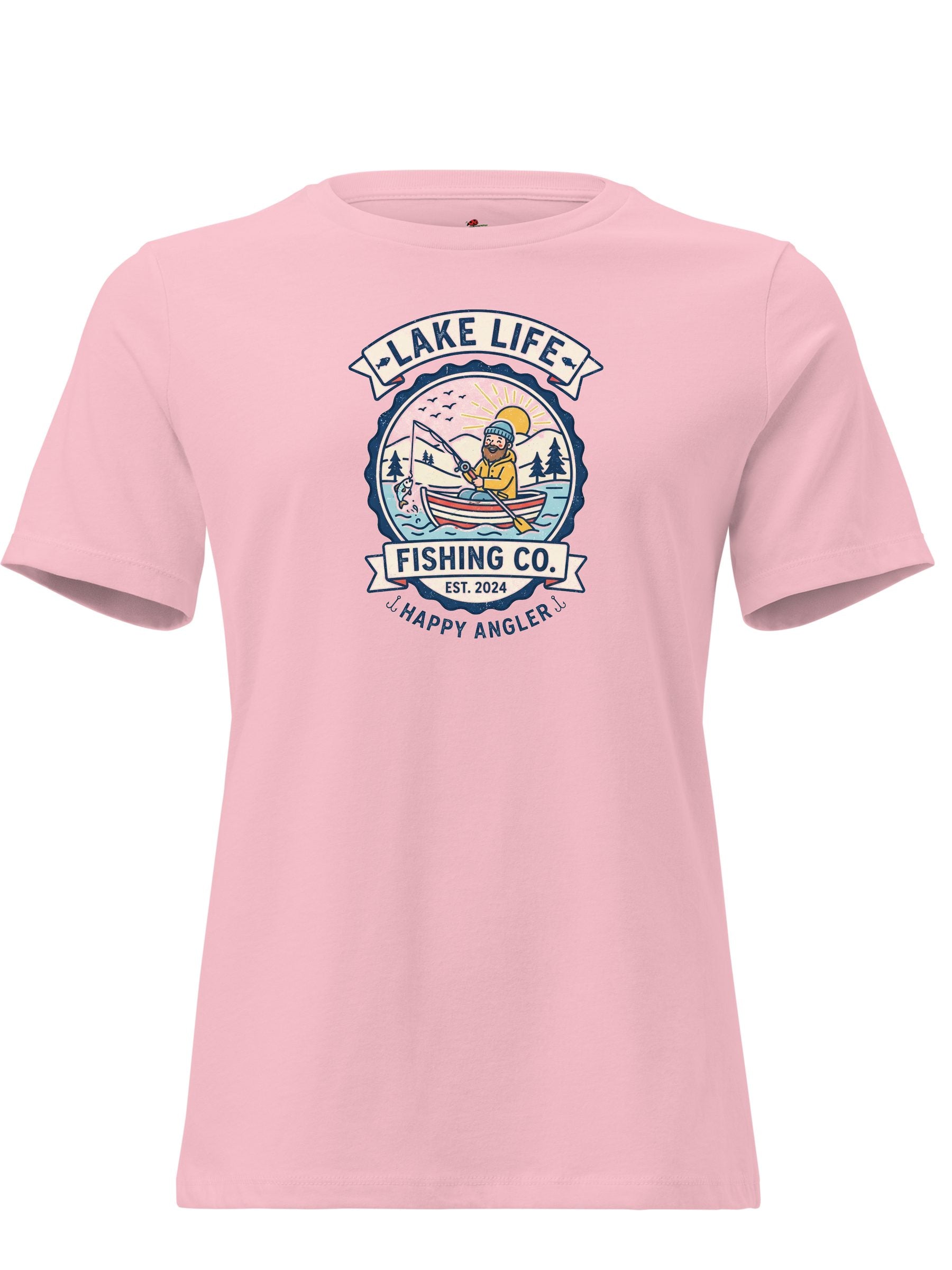 Classic Reel & Anchor Graphic Cotton T-Shirt