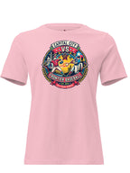 Nationals vs Rangers Matchup Graphic T-Shirt