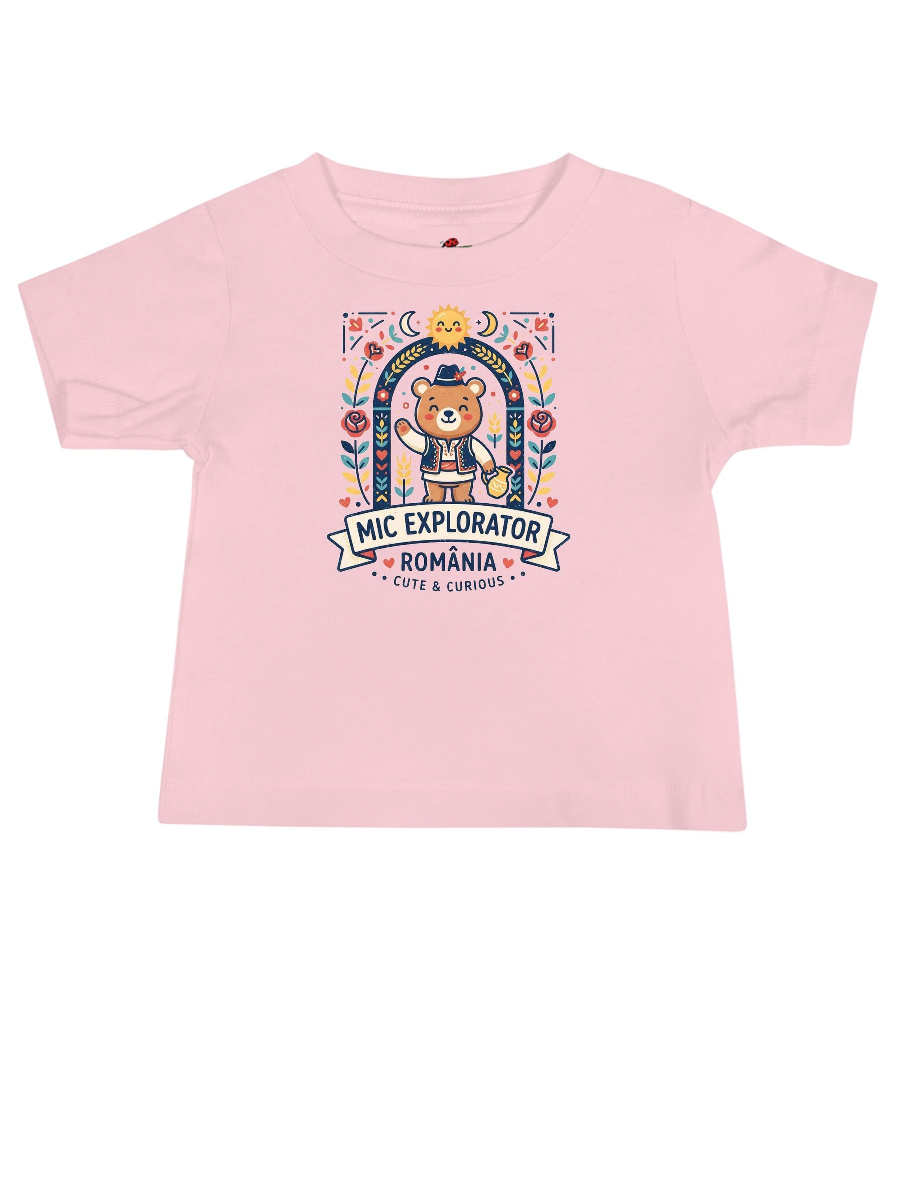 Romania Graphic Crewneck T-Shirt – Soft Everyday Heritage Tee