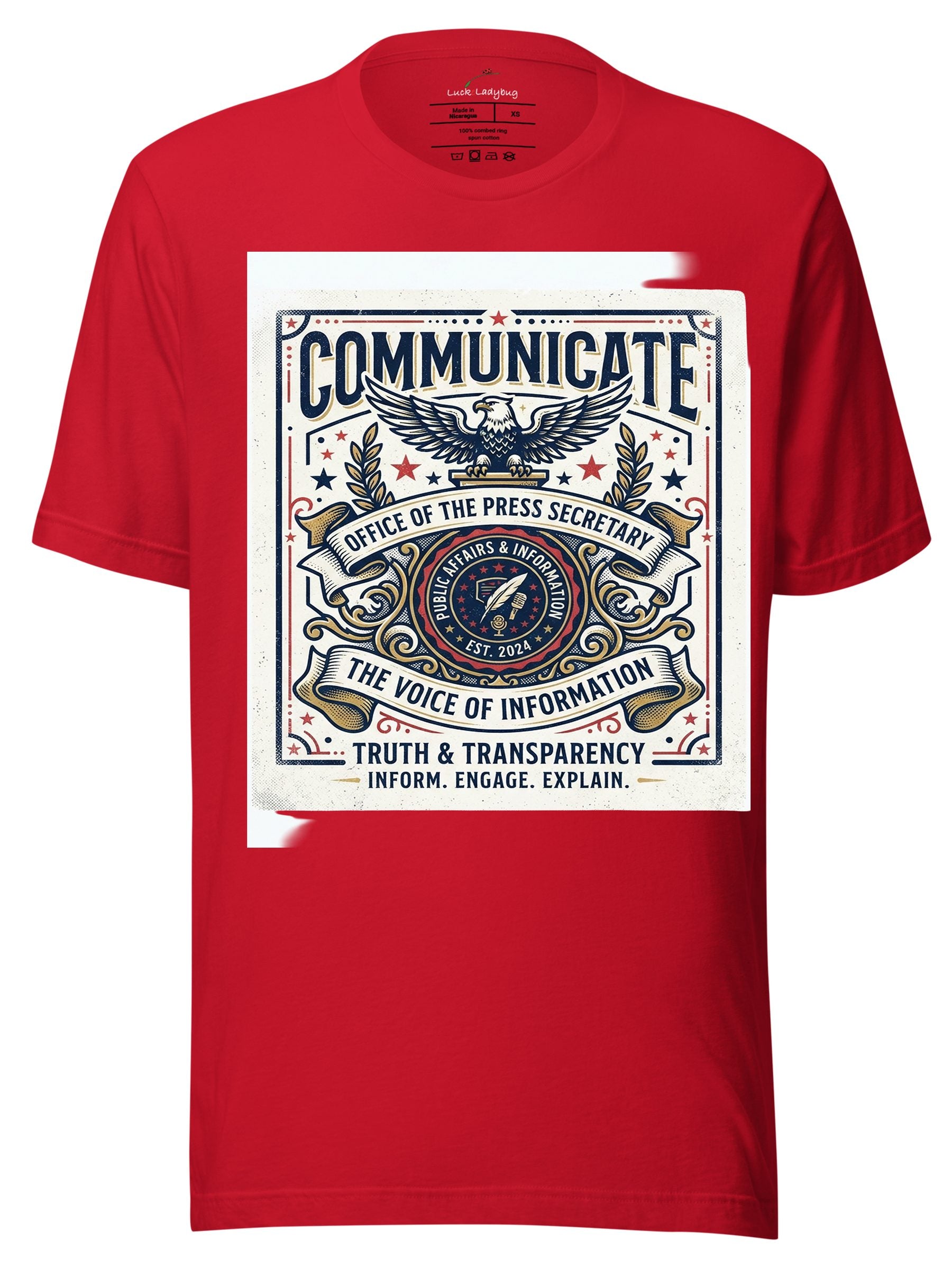 Press Secretary Statement Graphic T-Shirt