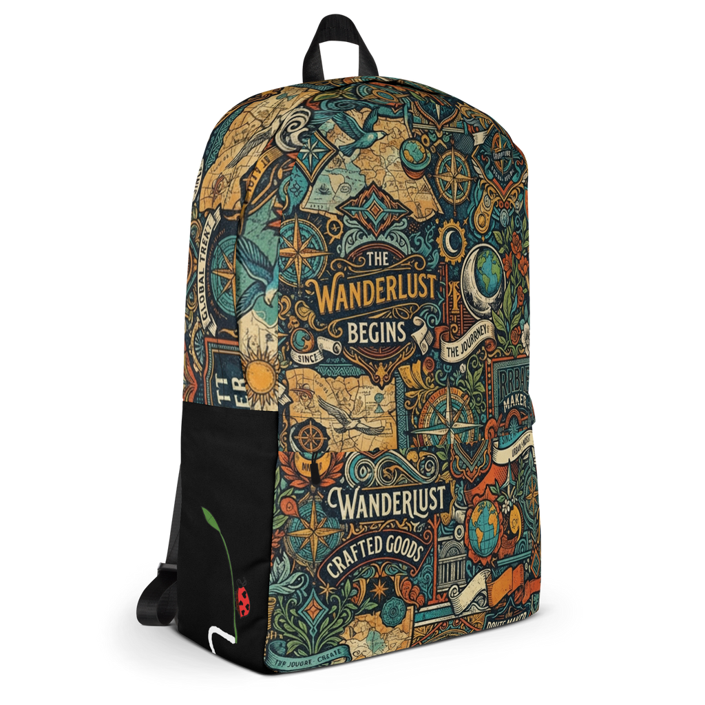 Rafael Jodar Graphic Print Everyday Backpack