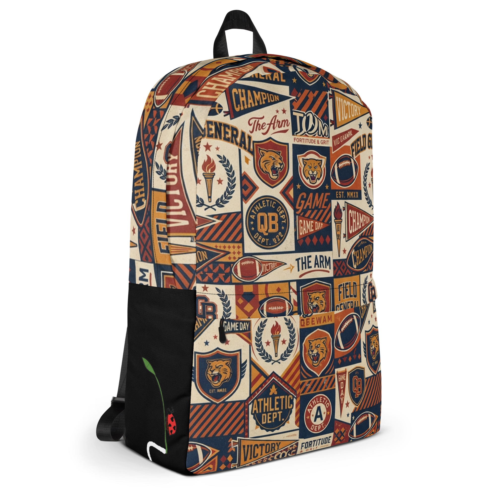 Cade Klubnik Inspired Graphic Backpack | Bold Football Fan Daypack