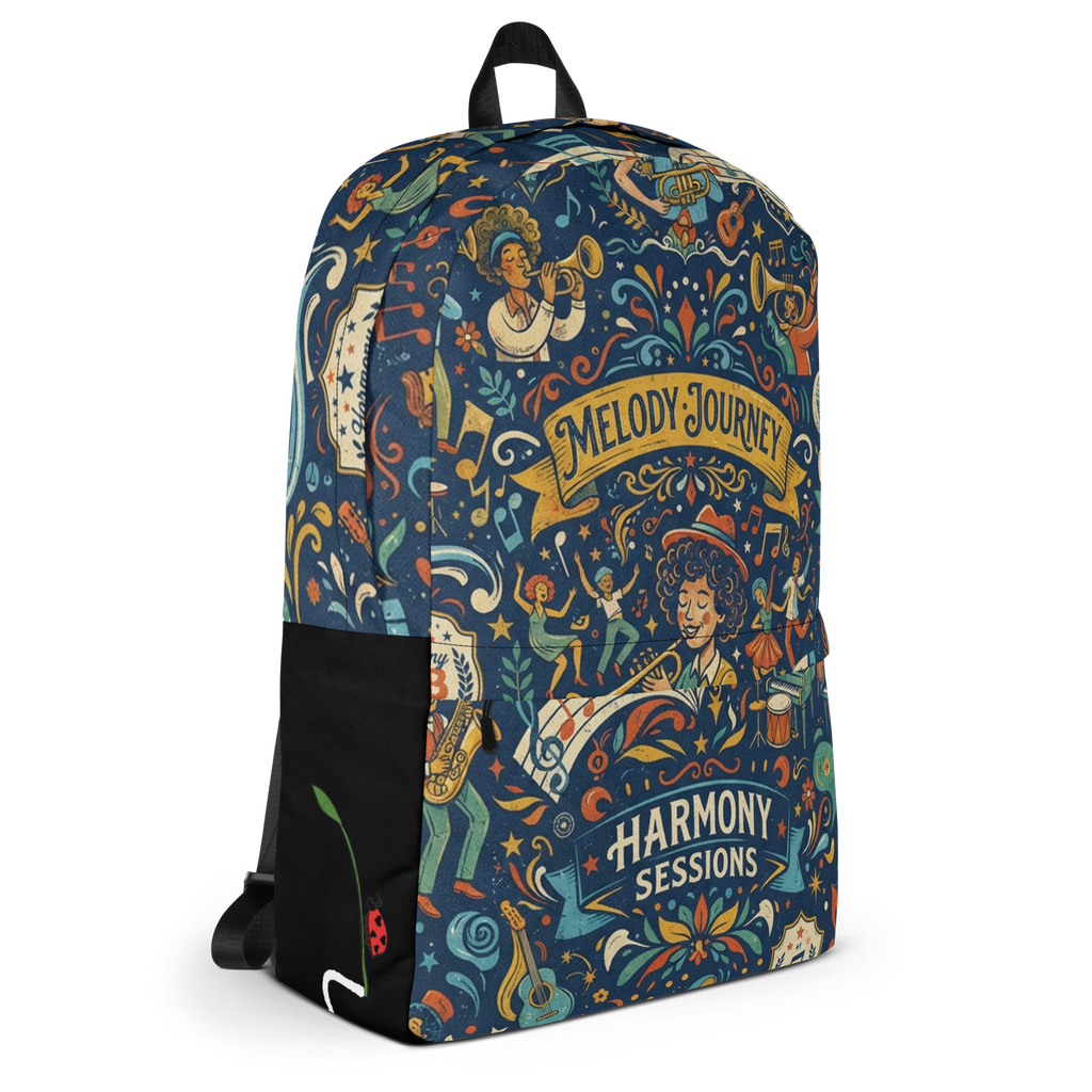 Mangione Graphic All-Over Print Everyday Backpack