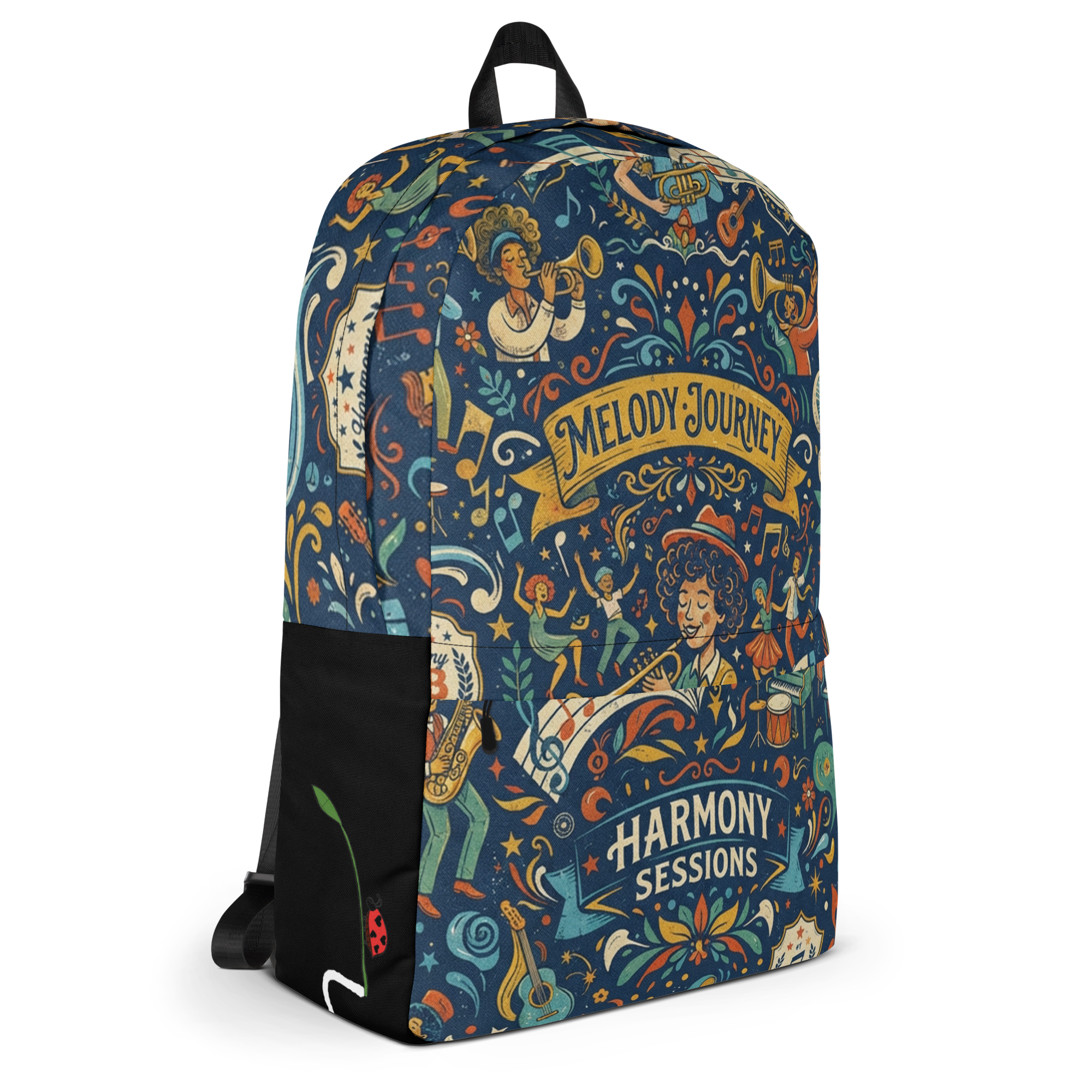 Mangione Graphic All-Over Print Everyday Backpack