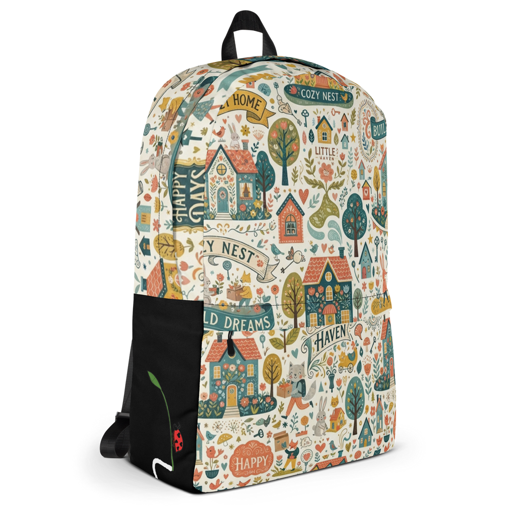 The Real Estate Market Home Prices All-Over Print Backpack
