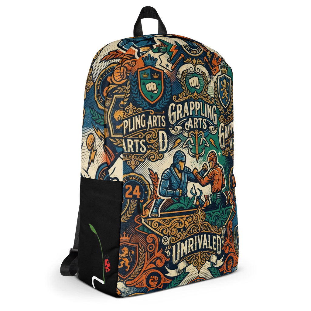 Dillon Danis Graphic Print Canvas Backpack
