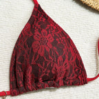 Lace Bikini Set for Women with Swimsuits