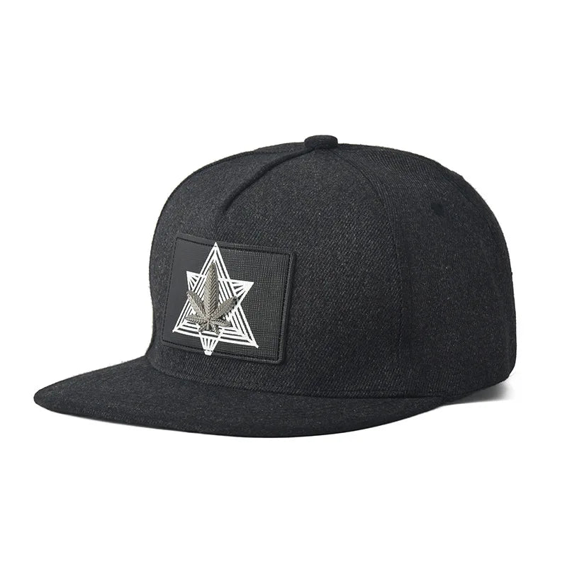 Hip Hop Flat Brim Cap For Trendy Style