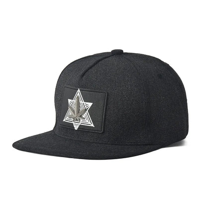 Hip Hop Flat Brim Cap For Trendy Style