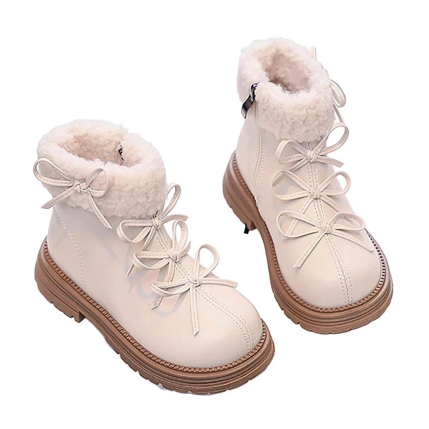 Girls Faux Fur Winter Boots
