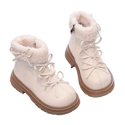 Girls Faux Fur Winter Boots