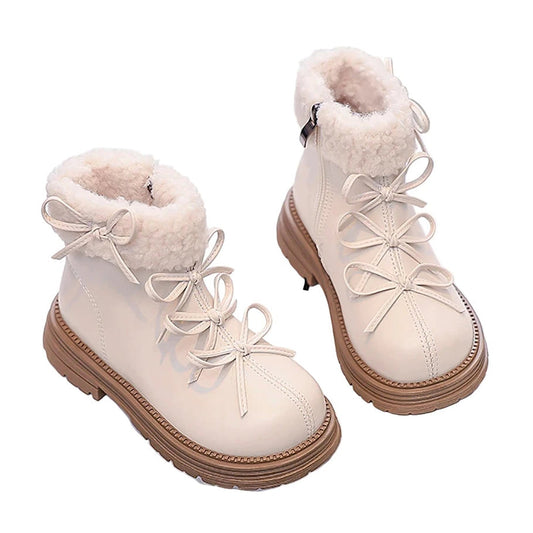 Girls Faux Fur Winter Boots