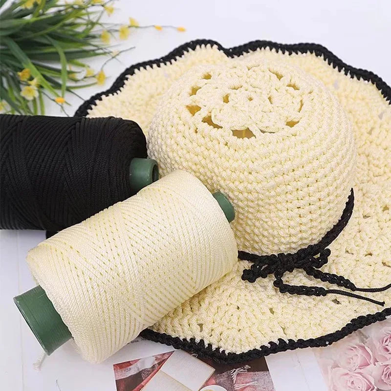 3mm New Summer Crochet Yarn Ice Rope Thread for Hand Knitting