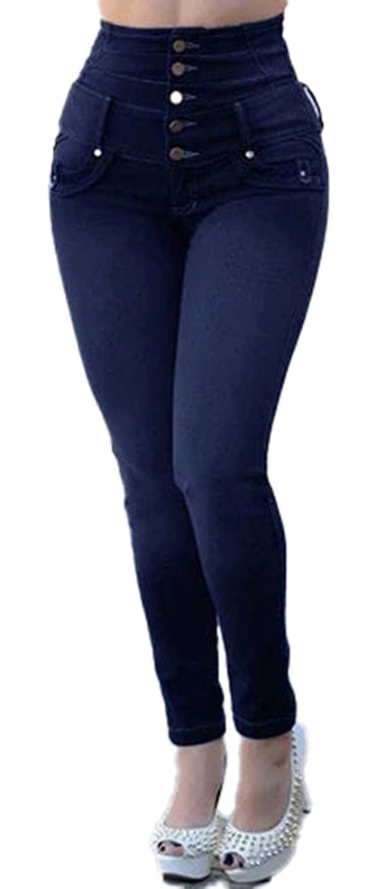 High Waist Skinny Jeans For Women