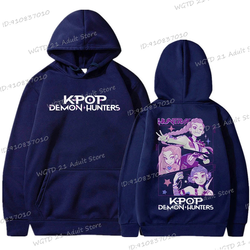 Korean Anime Hoodie For Women KPOP Style