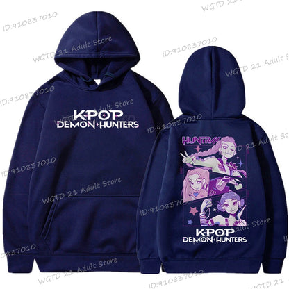 Korean Anime Hoodie For Women KPOP Style