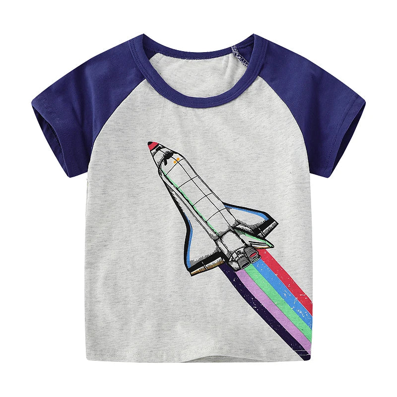 Kids Airplane T-Shirt Fun And Stylish