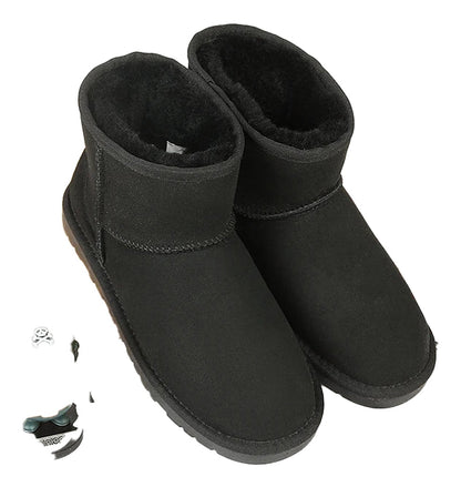 Genuine Sheepskin Winter Boots Women