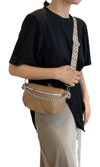 Leather Sling Bag For Women Chic And Trendy