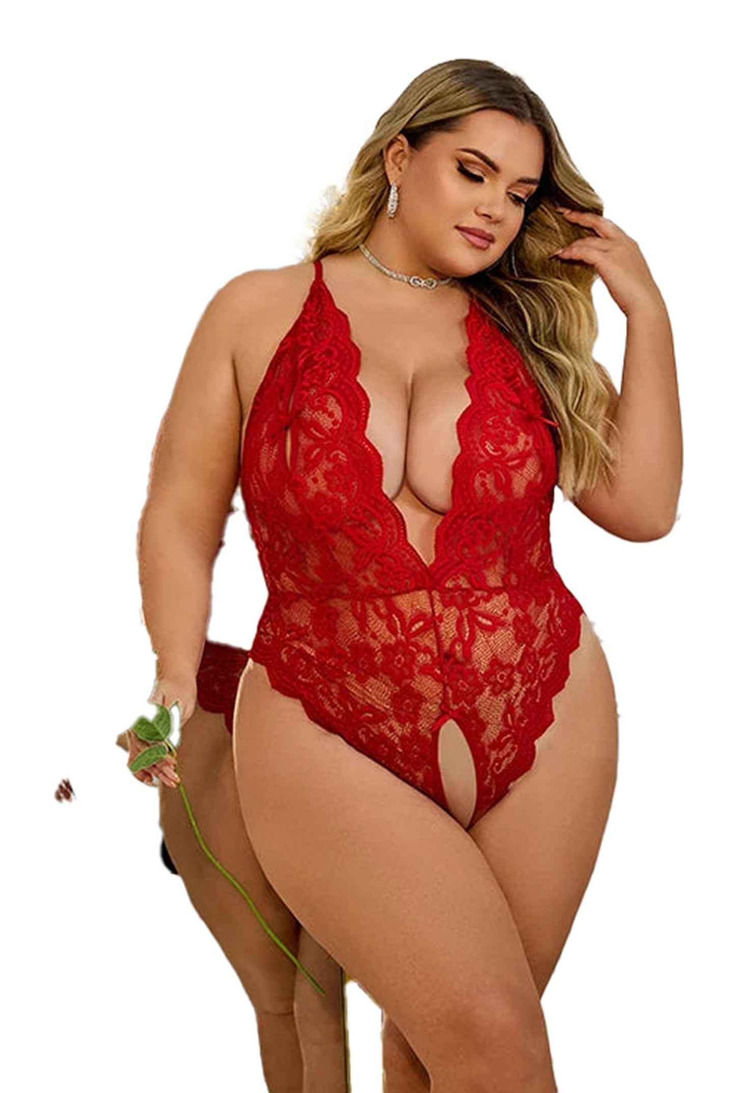 4xl Plus Size Teddy Lingerie For Women