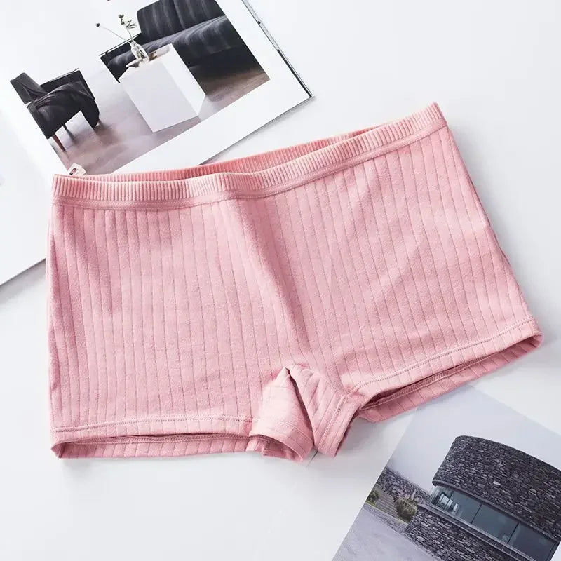 Cotton Womens Boxer Underwear Trendy Comfort