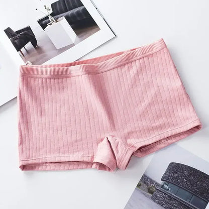Cotton Womens Boxer Underwear Trendy Comfort