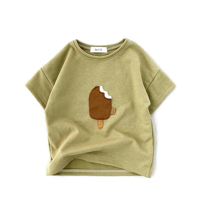 Toddler Ice Cream T Shirt Trendy Style
