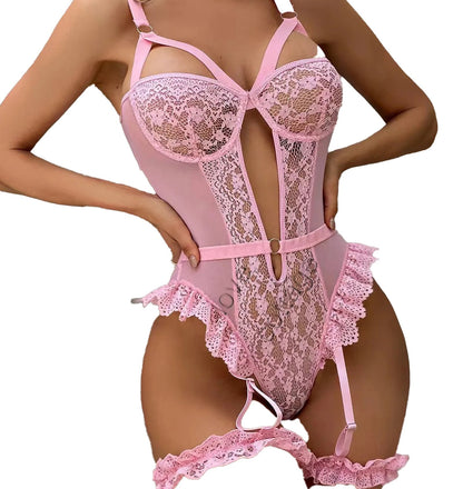 Sexy Lingerie Set For Women Bodysuit