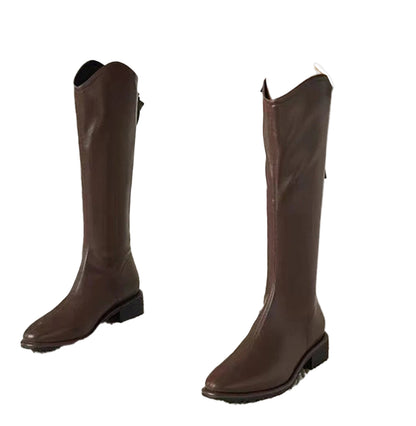 Knee High Heeled Boots For Women