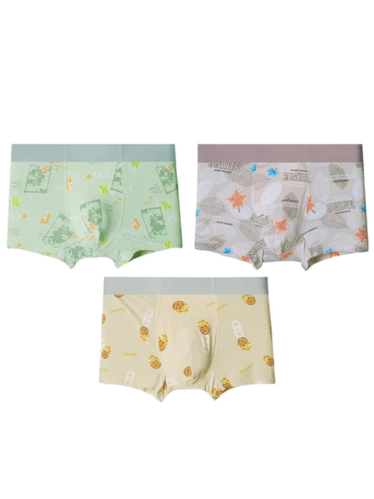 Trendy Panelled Boxers for Women 3 Pack