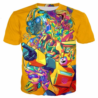 Kids 3d Robot T-Shirt Fun And Stylish
