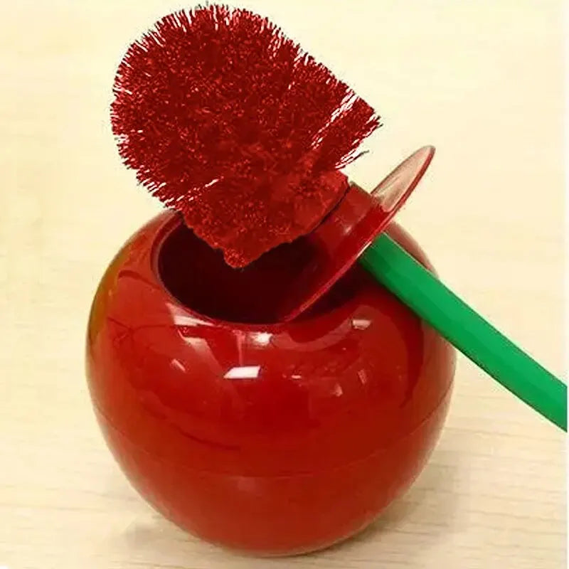 Cherry Shape Toilet Brush Holder