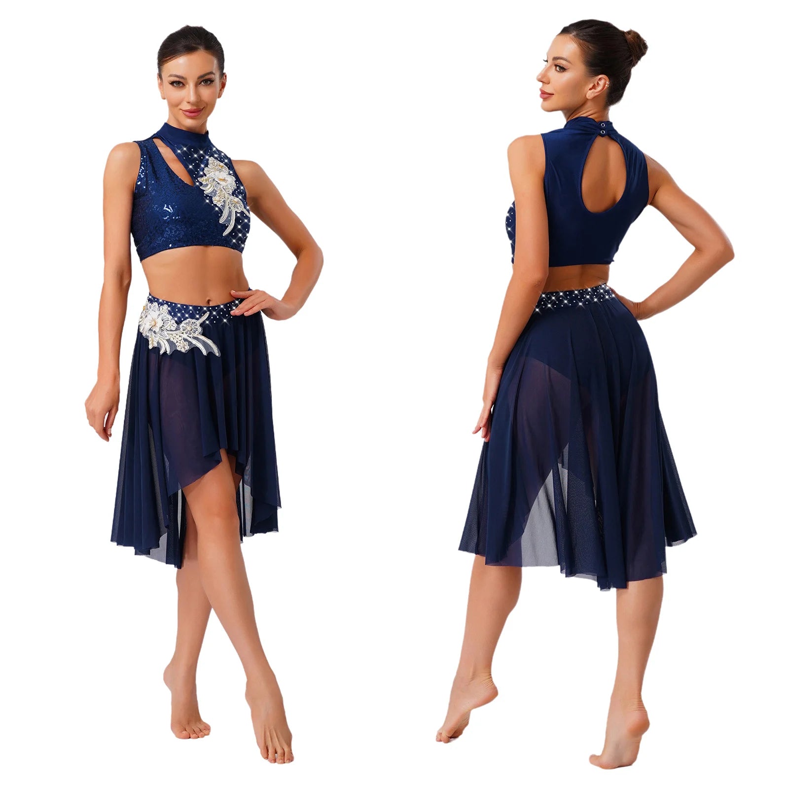 Dancewear Skirt Set for Performers