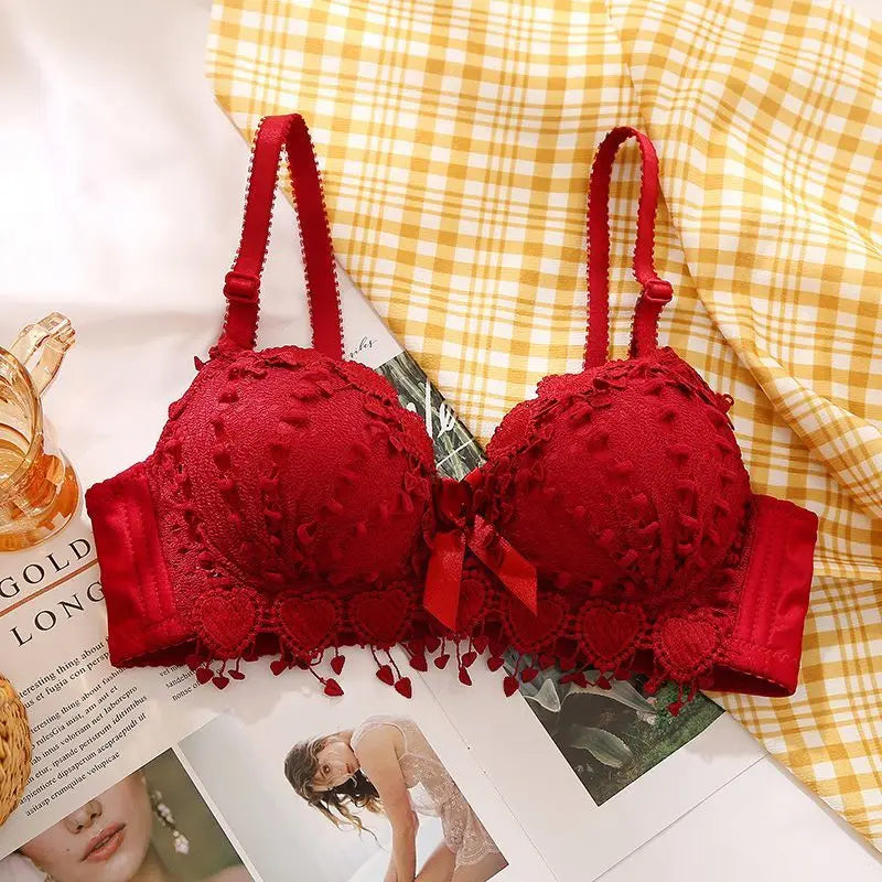 Lingerie Underwire Bra with Lace Detail
