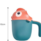 Shark-Shaped Baby Rinse Cup