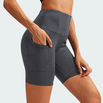 High Waist Yoga Shorts For Women