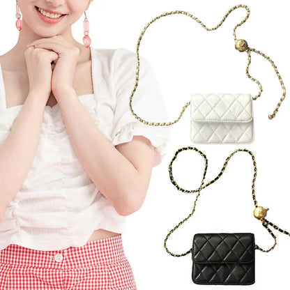 Womens Quilted Crossbody Purse