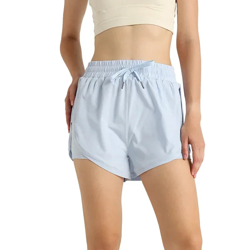 Womens High Waist Yoga Shorts Stylish & Comfy