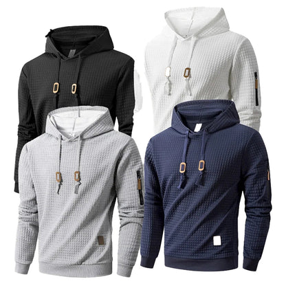Mens Casual Long Sleeve Hoodies Stylish & Comfy