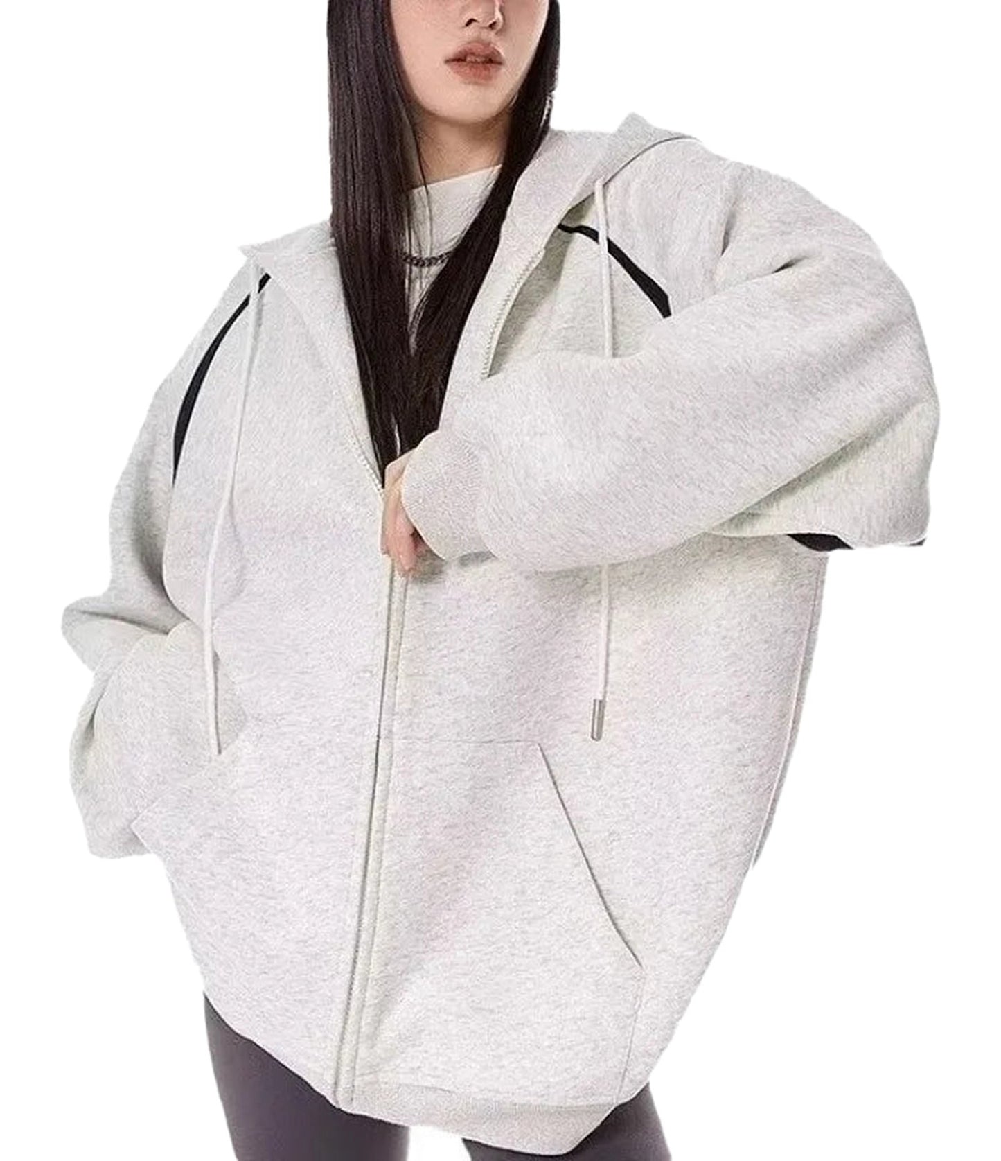 Womens Oversized Hoodie 2025 In Burgundy